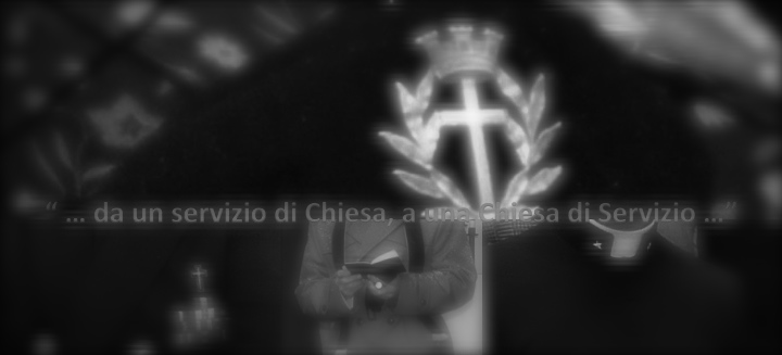 Collage con fregio cappellani
